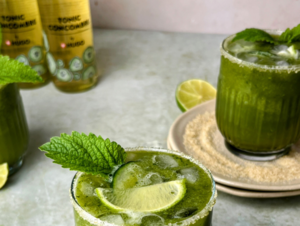 Tonic rafraîchissant au concombre et matcha