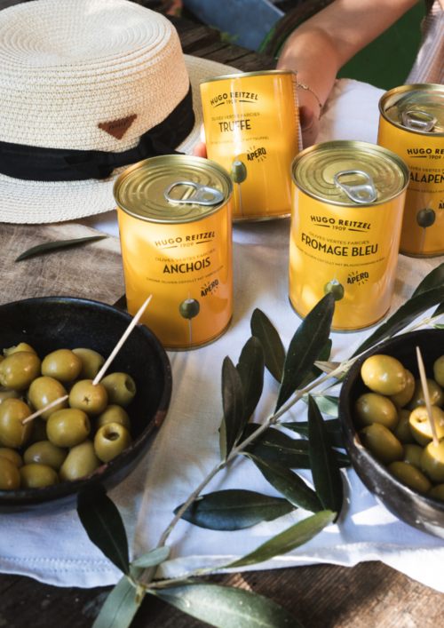 DECOUVREZ NOTRE NOUVELLE GAMME D'OLIVES HUGO REITZEL